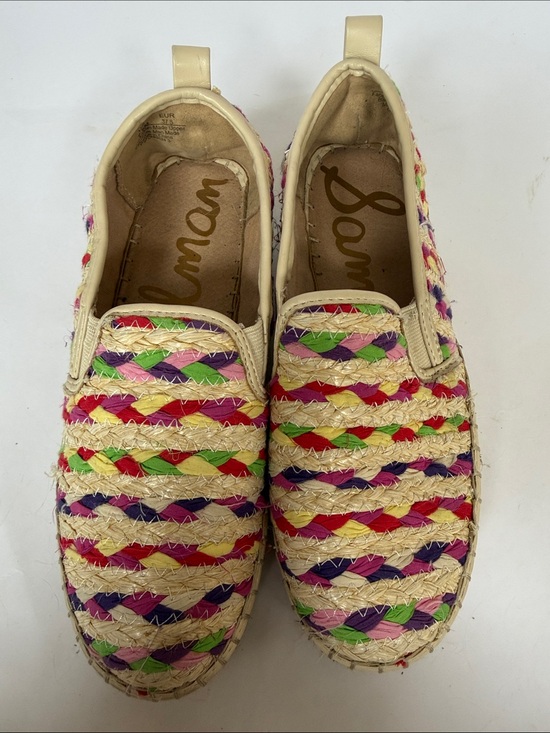 Sam Edelman Shoes - Sam Edelman Multicolor Braided Espadrille Slip-Ons